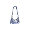 Sac à bandoulière Le Cagole XS métallisé « Violet » 6713090GT3Y5214