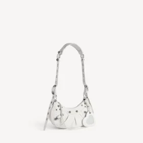 Sac à bandoulière Le Cagole XS pour femme, blanc