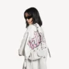 Sac à bandoulière Le Cagole XS pour femme, blanc Sac à bandoulière Le Cagole XS pour femme, blanc