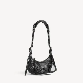 Sac à bandoulière Le Cagole XS pour femme, noir