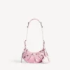 Sac à bandoulière Le Cagole XS pour femme, rose clair Sac à bandoulière Le Cagole XS pour femme, rose clair