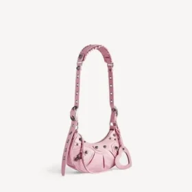Sac à bandoulière Le Cagole XS pour femme, rose clair