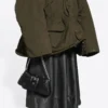 Sac à bandoulière Lindsay Small à motif crocodile gaufré « Noir » 701141210C91000