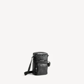 Sac à bandoulière vertical « Superbusy » pour homme, noir