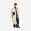 Sac à bandoulière vertical « Superbusy » pour homme, noir