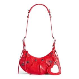 Sac à bandoulière Xs Le Cagole « Tomato Red » 6713091VG9Y6534