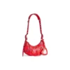 Sac à bandoulière Xs Le Cagole « Tomato Red » 6713091VG9Y6534