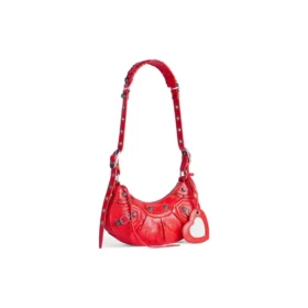 Sac à bandoulière Xs Le Cagole « Tomato Red » 6713091VG9Y6534