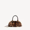 Sac bowling Bolero Mini pour femme, beige/moka