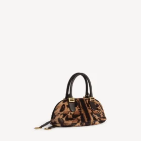 Sac bowling Bolero Mini pour femme, beige/moka