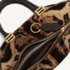 Sac bowling Bolero Mini pour femme, beige/moka