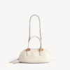 Sac bowling Bolero Mini pour femme, couleur crème