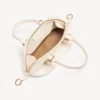 Sac bowling Bolero Mini pour femme, couleur crème