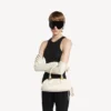 Sac bowling Bolero Mini pour femme, couleur crème