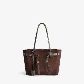 Sac cabas Bel Air pour femme, taille moyenne, couleur espresso clair