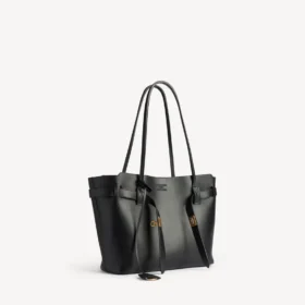 Sac cabas Bel Air pour femme, taille moyenne, noir