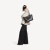 Sac cabas Bel Air pour femme, taille moyenne, noir