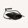 Sac cabas pour homme avec pochette pour téléphone, noir