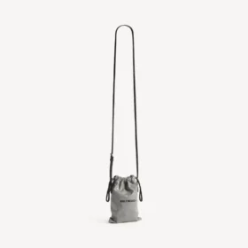 Sac cabas pour homme avec porte-téléphone, gris Balenciaga