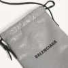 Sac cabas pour homme avec porte-téléphone, gris Balenciaga