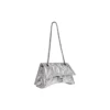 Sac à chaîne Crush petit format matelassé « Silver » 716351210IW8110