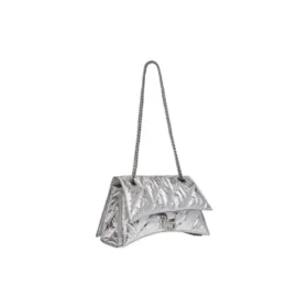 Sac à chaîne Crush petit format matelassé « Silver » 716351210IW8110