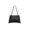 Sac à chaîne moyen Crush matelassé « Noir » 716393210IY1000