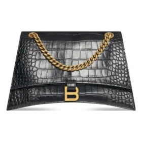 Sac à chaîne moyenne Crush Crocodile « Black » 716393210IX1000