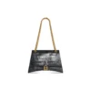 Sac à chaîne moyenne Crush Crocodile « Black » 716393210IX1000