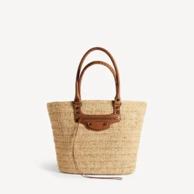 Sac City Basket Medium pour femme, couleur naturel/camel