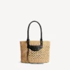 Sac City Basket Medium pour femme, couleur naturel/noir