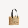 Sac City Basket Medium pour femme, couleur naturel/noir