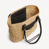 Sac City Basket Medium pour femme, couleur naturel/noir