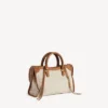 Sac « City » petit format pour femme, beige/camel