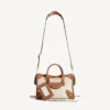 Sac « City » petit format pour femme, beige/camel