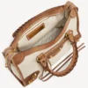Sac « City » petit format pour femme, beige/camel