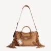 Sac City petit format pour femme, couleur camel Sac City petit format pour femme, couleur camel