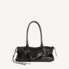 Sac City pour femme, modèle East-West, en noir Sac City pour femme, modèle East-West, en noir