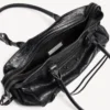 Sac City pour femme, modèle East-West, en noir Sac City pour femme, modèle East-West, en noir