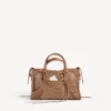 Sac City pour femme, petit format, couleur biscuit Sac City pour femme, petit format, couleur biscuit