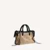 Sac « City » pour femme, petit format, couleur naturel/noir Sac « City » pour femme, petit format, couleur naturel/noir