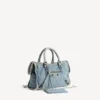 Sac City pour femme, petit modèle, bleu