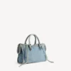 Sac City pour femme, petit modèle, bleu