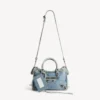 Sac City pour femme, petit modèle, bleu