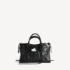 Sac City pour femme, petit modèle, noir