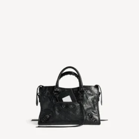 Sac City pour femme, petit modèle, noir
