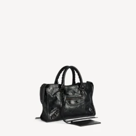 Sac City pour femme, petit modèle, noir