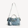 Sac City pour femme, taille moyenne, bleu Sac City pour femme, taille moyenne, bleu
