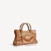 Sac « City » pour femme, taille moyenne, couleur camel
