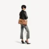 Sac « City » pour femme, taille moyenne, couleur camel